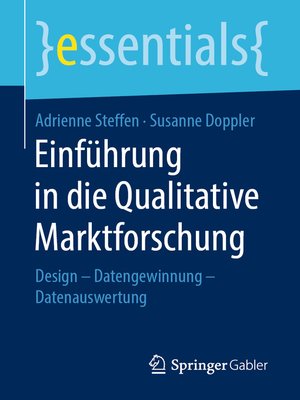 cover image of Einführung in die Qualitative Marktforschung